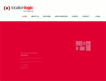 Tablet Screenshot of location-logic.com